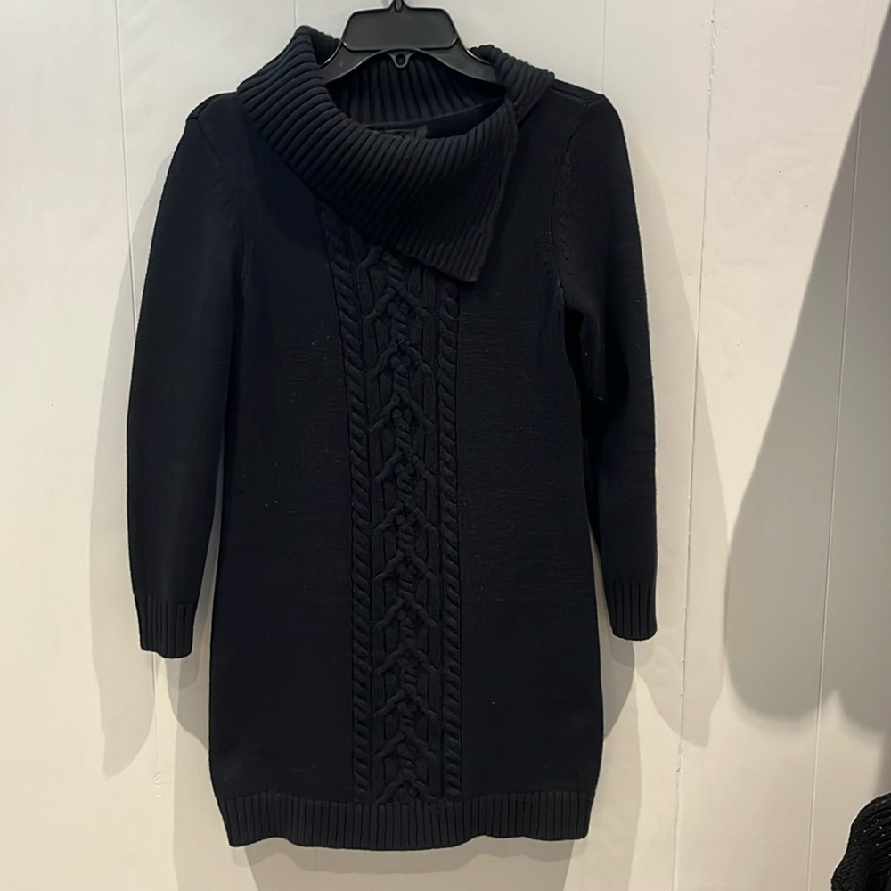 Style & Co black sweater dress. Small.